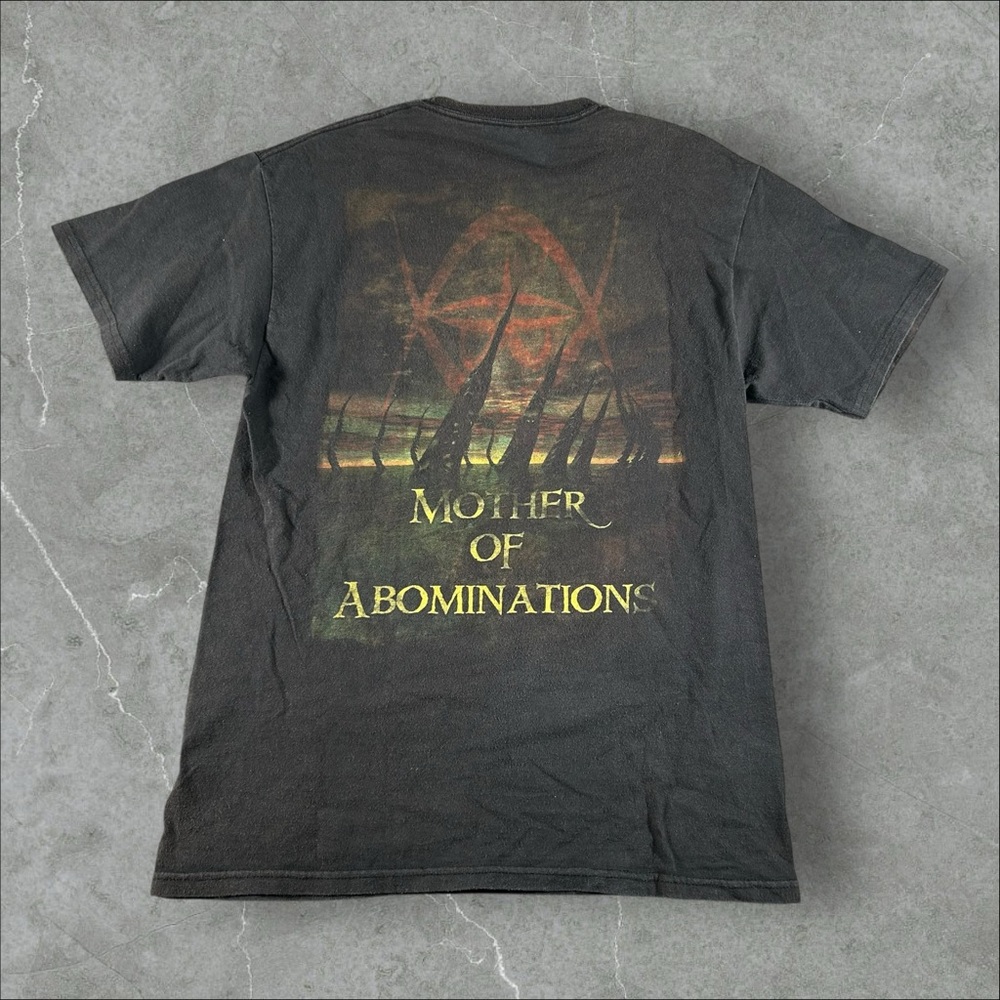 Vintage Cradle Of Filth Shirt Men Medium Black Metal Band Mother Of Abominations - Picture 9 of 9